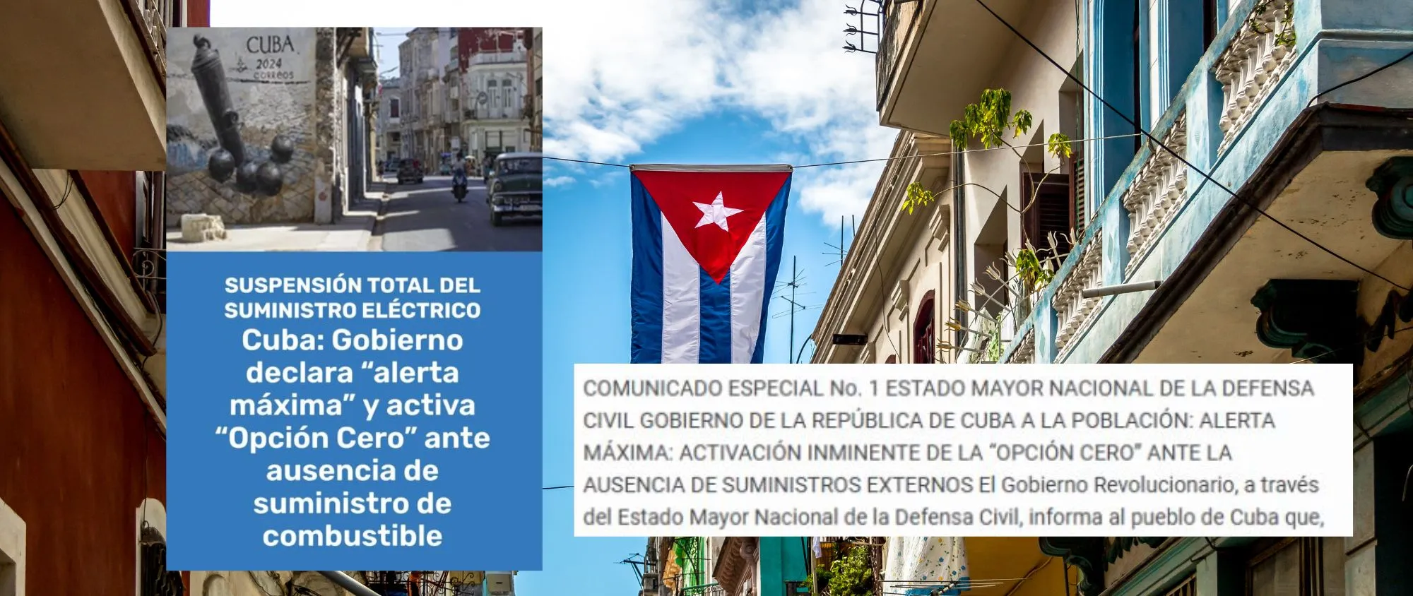 No, Cuba no ha emitido este 