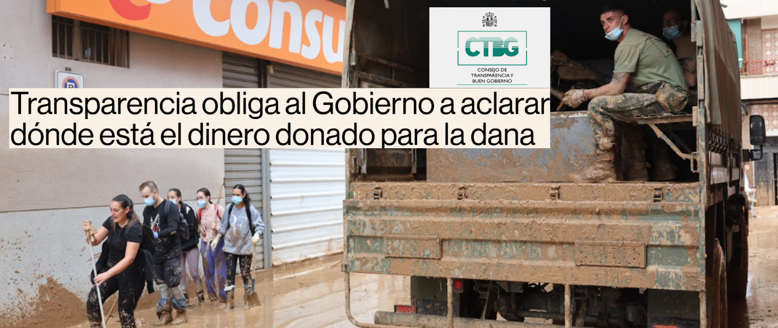 Contexto sobre la "obligación" del Consejo de Transparencia para que el Gobierno publique el destino de las ayudas recaudadas por la DANA