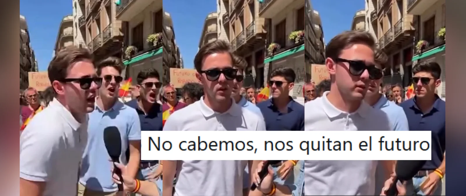 No, este vídeo donde un grupo de jóvenes españoles dice que los migrantes "nos quitan el futuro" no es real: está generado con inteligencia artificial