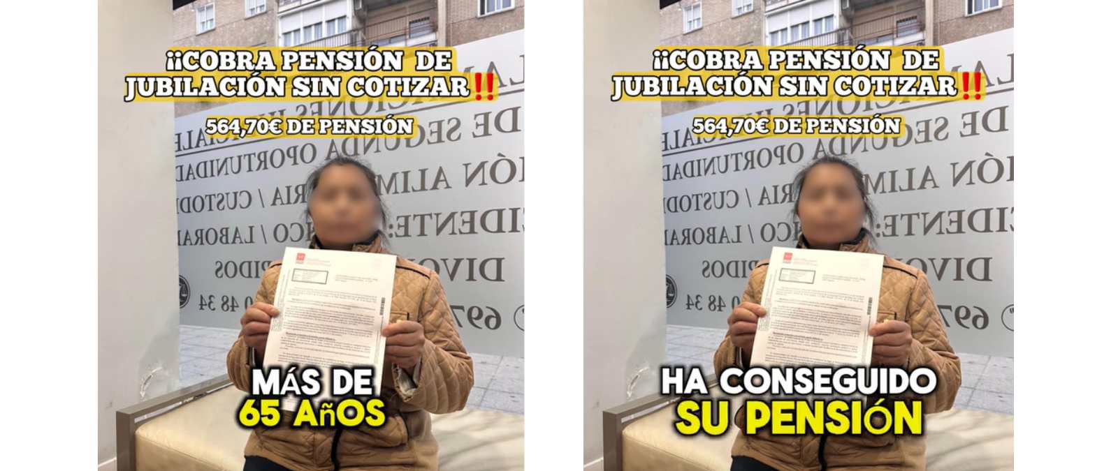 Qué sabemos de que "los inmigrantes tienen acceso a pensión de jubilación de 564,70 euros sin cotizar": se exigen mínimo 10 años de residencia legal en España para poder acceder a esta prestación