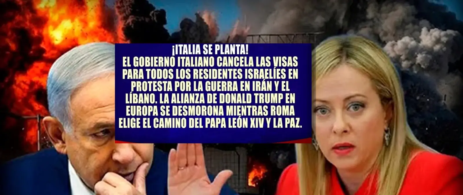 No hay rastro de que Italia haya cancelado las visas “para todos los residentes israelíes en protesta por la guerra de Irán y Líbano”