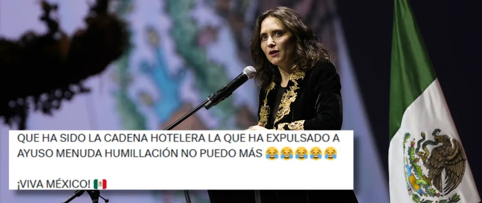 Qué sabemos sobre si “una cadena hotelera mexicana ha expulsado a Ayuso” de los Premios Platino: dice que “solicitó retirarle la invitación” para que no se convirtiera en una “plataforma política”