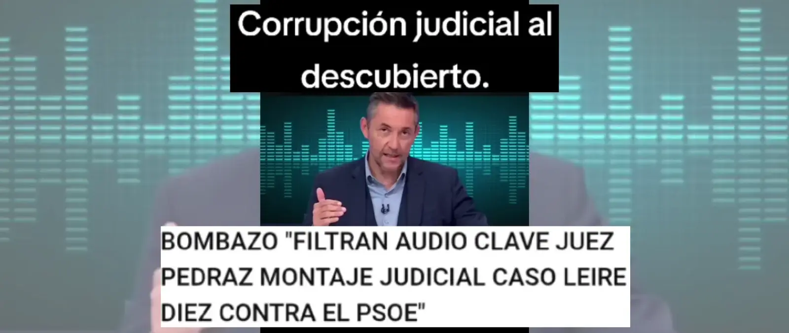 Cuidado con los contenidos sobre que "se ha filtrado un audio del juez Pedraz por el caso leire Díez" que demuestra ir "contra el PSOE": ni hay rastro ni aportan pruebas