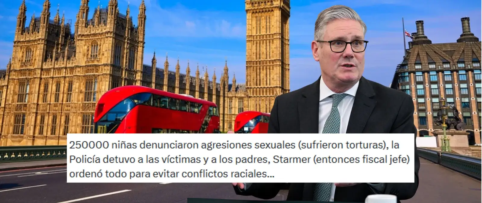 Qué sabemos del papel de Keir Starmer, exprimer ministro británico, en las investigaciones sobre las redes de explotación sexual en Reino Unido