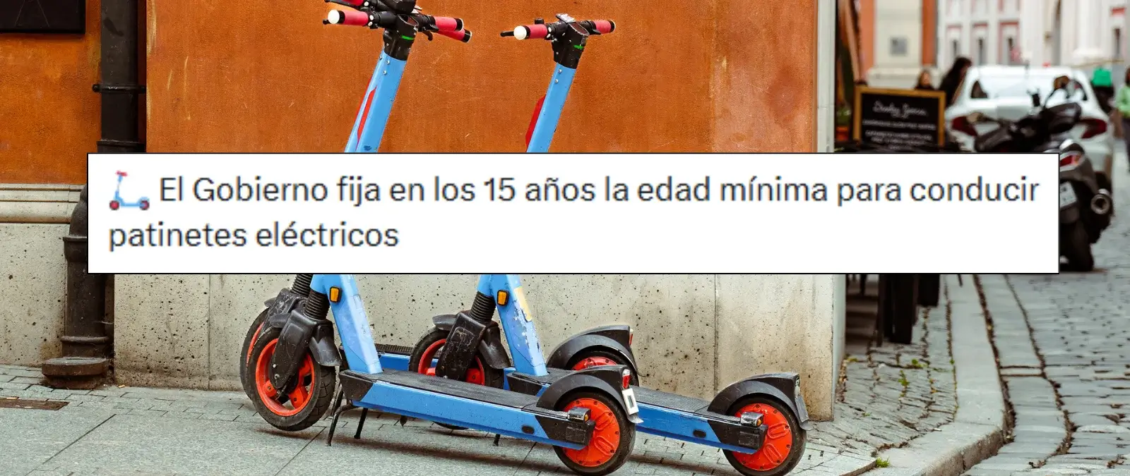 Sí, el Gobierno ha fijado en 15 años la edad mínima para conducir patinetes eléctricos: se trata de una modificación del Reglamento General de Circulación