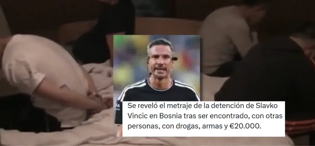 Qué sabemos sobre si Slavko Vincic, árbitro del España - Argentina del Mundial 2026, fue detenido por narcotráfico, prostitución y tráfico de armas