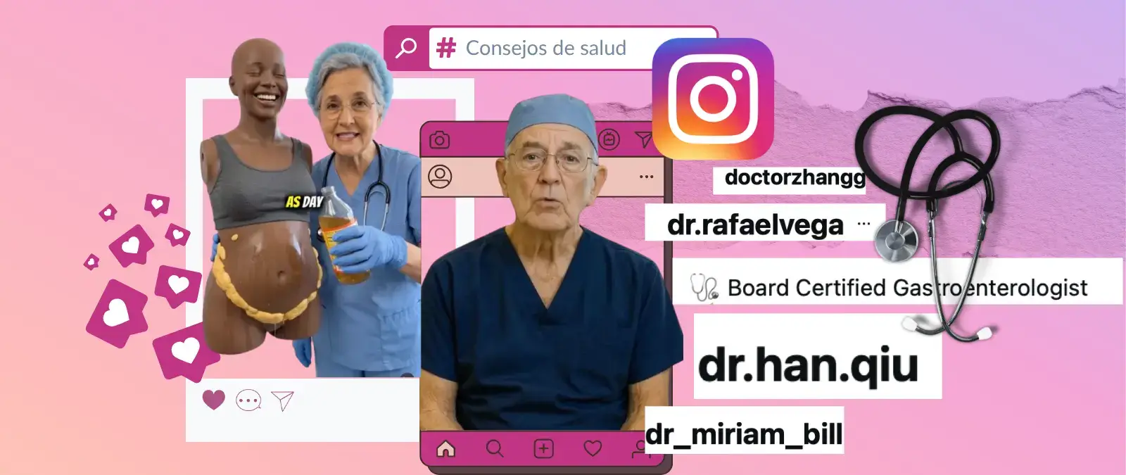 Médicos generados con IA en Instagram para venderte productos sin autorización sanitaria: más de 397 millones de visualizaciones