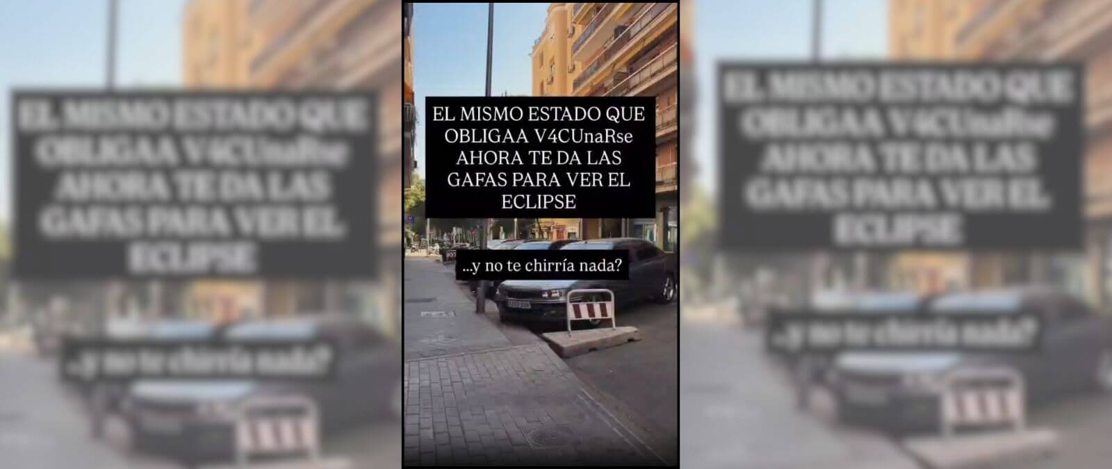 El Estado no obliga a vacunarse en España y ha repartido gafas gratuitas para ver el eclipse con seguridad