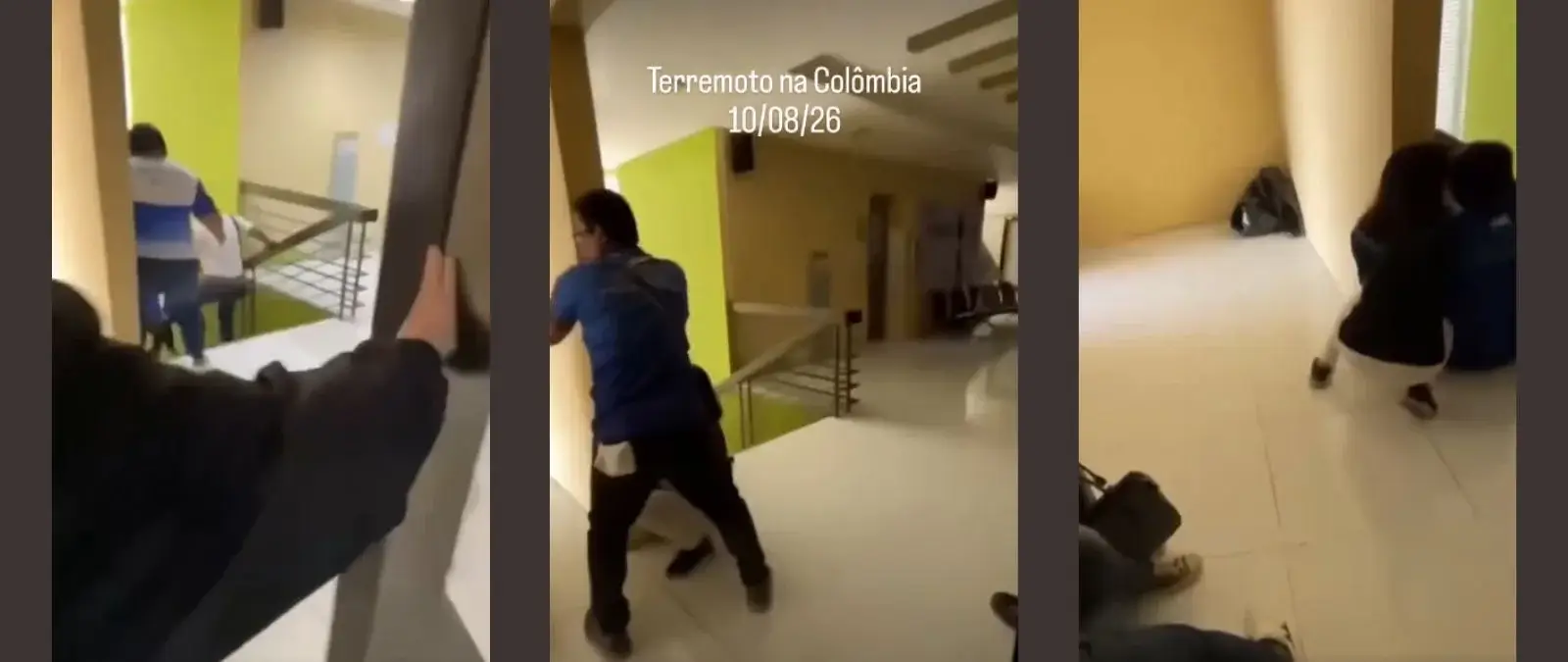 No, este vídeo no muestra el interior de un edificio tambaleándose durante el terremoto de Colombia: se grabó en Filipinas durante el seísmo de junio de 2026