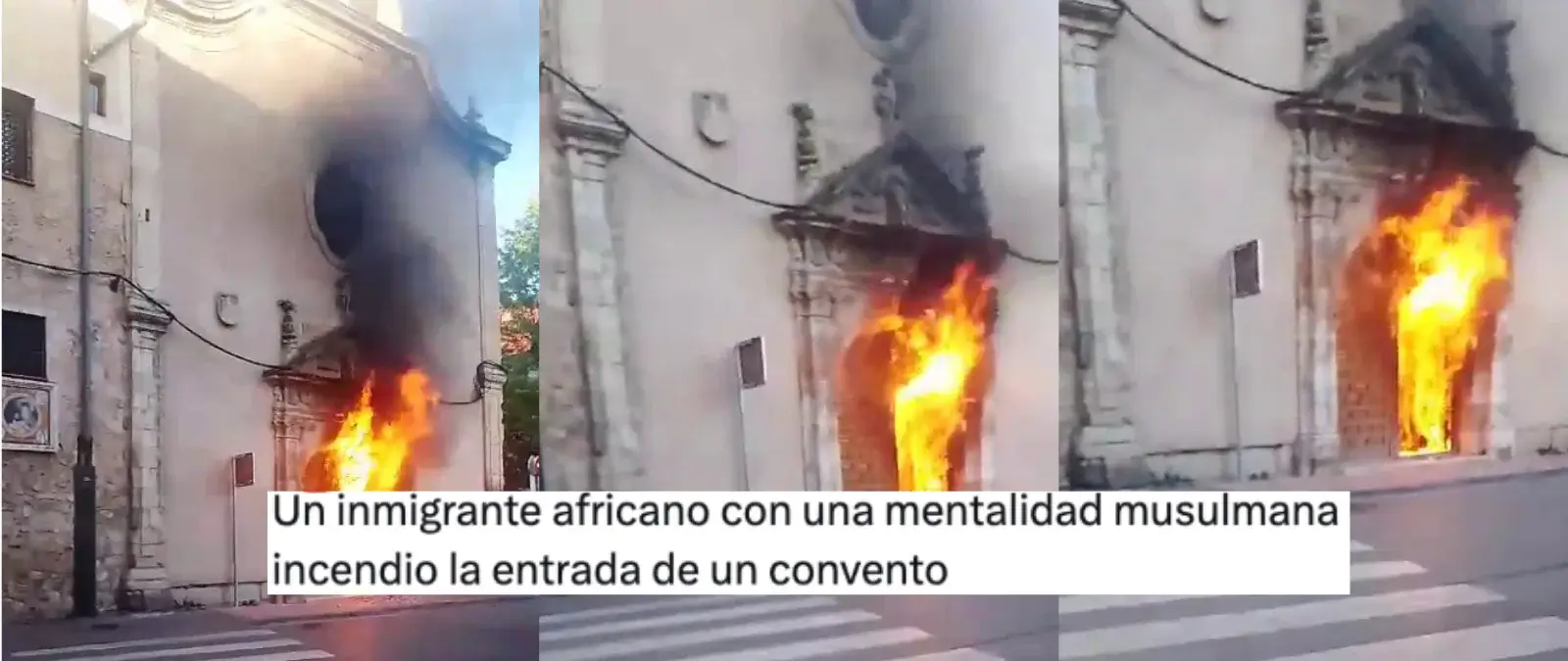 Qué sabemos del incendio de un monasterio en Cuenca supuestamente provocado por un “inmigrante africano"