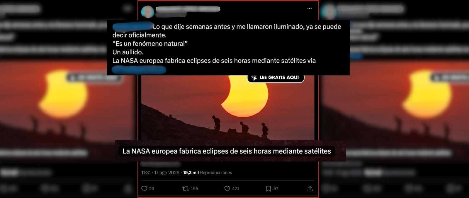 Qué sabemos sobre los eclipses solares artificiales de la ESA y por qué no tienen que ver con el eclipse solar total del 12 de agosto de 2026