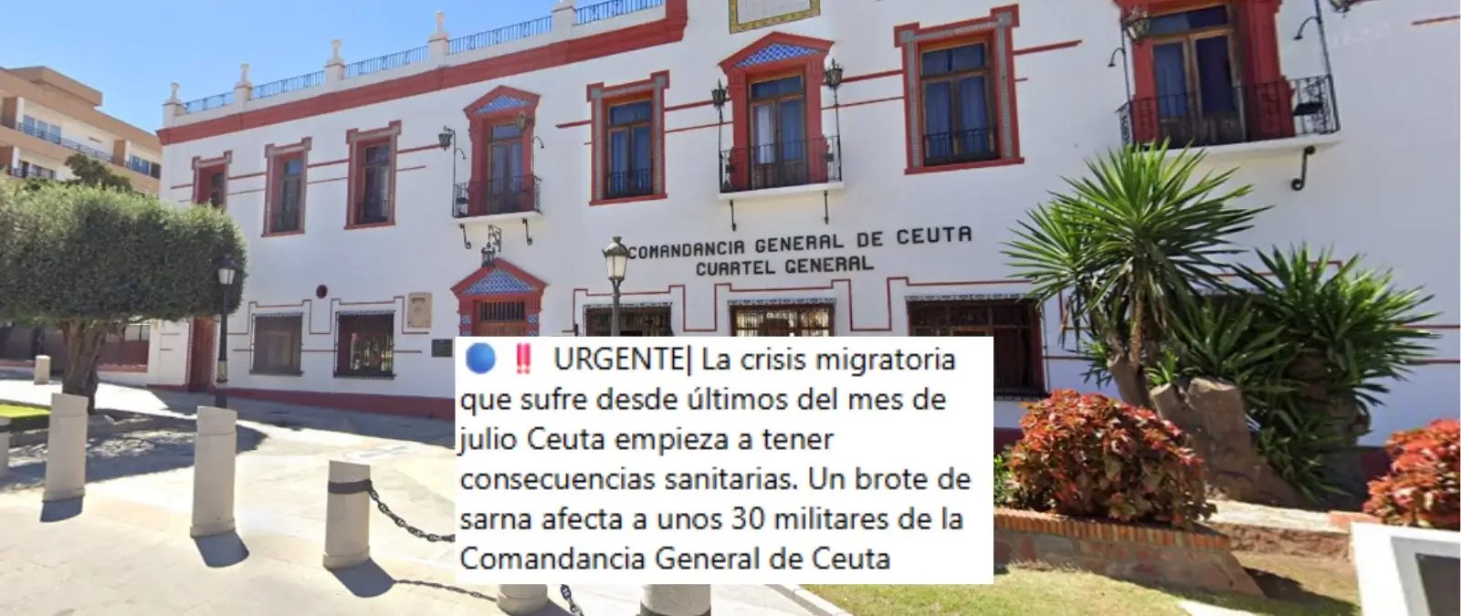 El contagio de sarna entre los militares desplegados en Ceuta: el Ministerio de Defensa niega que la causa esté relacionada con las personas migrantes