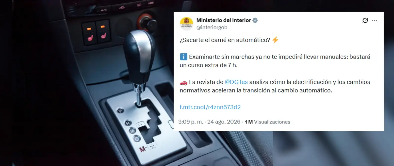 ¿Sacarse el carnet con un coche automático y conducir también manual?: Se trata de una nueva normativa europea que aún no está en vigor en España