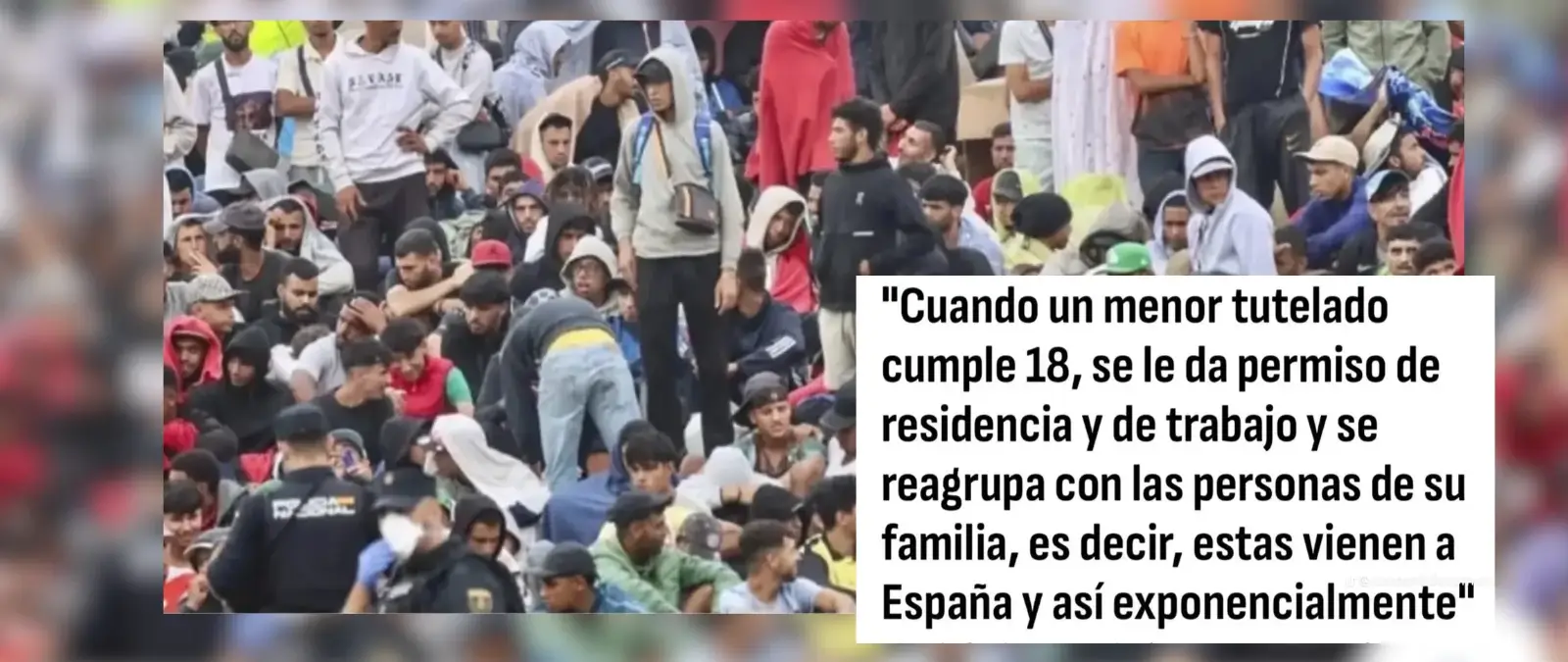 Qué sabemos sobre la afirmación de que al cumplir 18 años un menor tutelado obtiene permiso de residencia y trabajo y puede traer a su familia a España