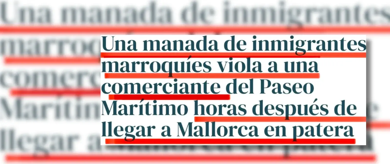 Qué sabemos sobre la supuesta violación de “una manada de inmigrantes marroquíes” tras llegar “en patera” a Palma (Mallorca)