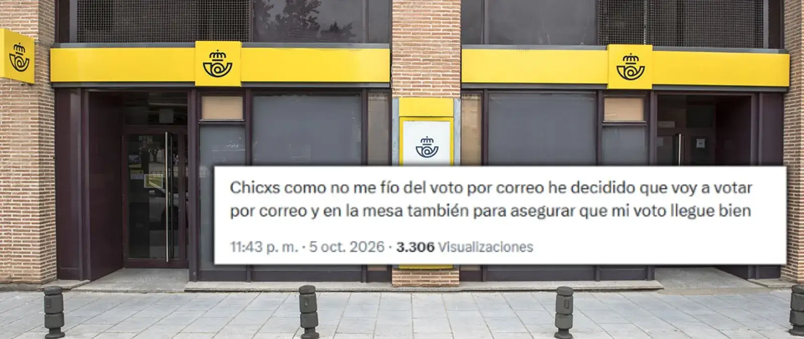 Solicitar y recibir el voto por correo, lo emitas o no, hace que no puedas votar el día de las elecciones en la mesa electoral