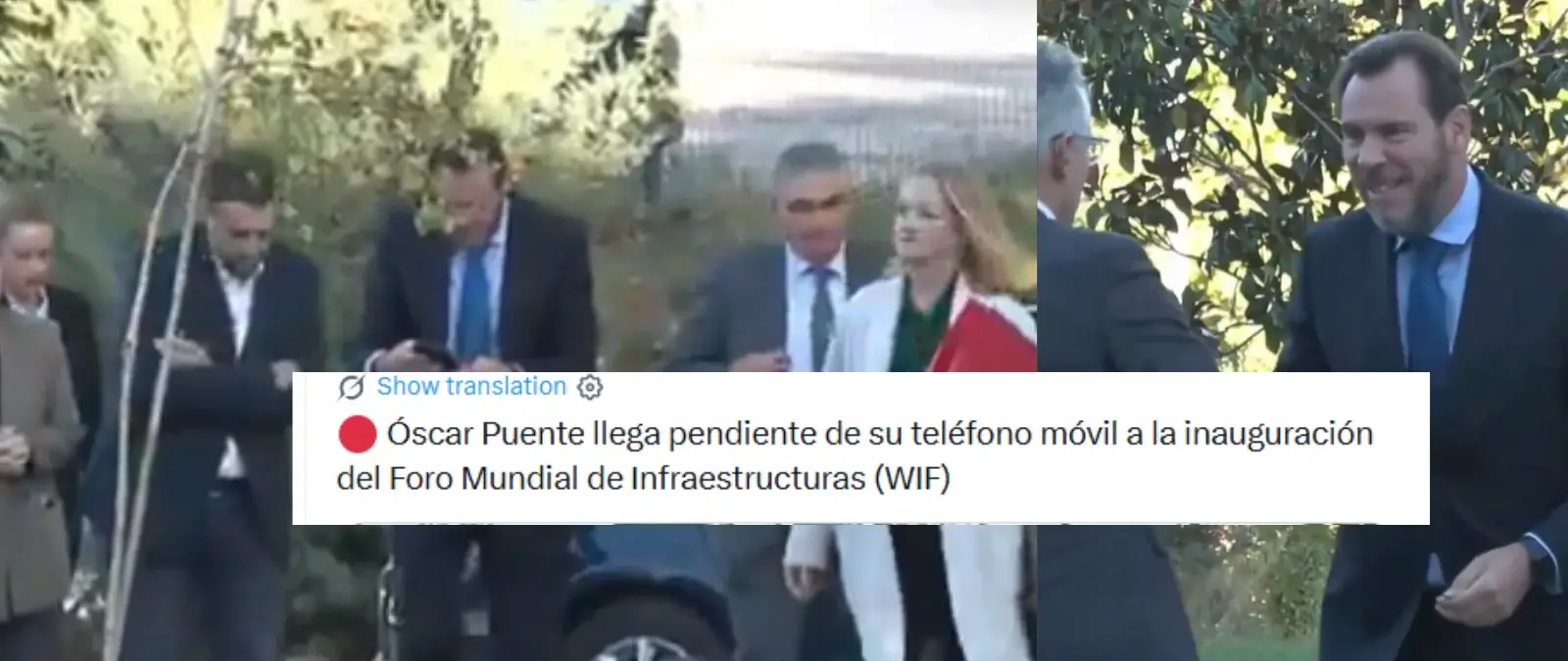 Qué sabemos de la presencia de Óscar Puente en un evento a la hora del accidente de trenes en Toledo el 28 de octubre de 2026