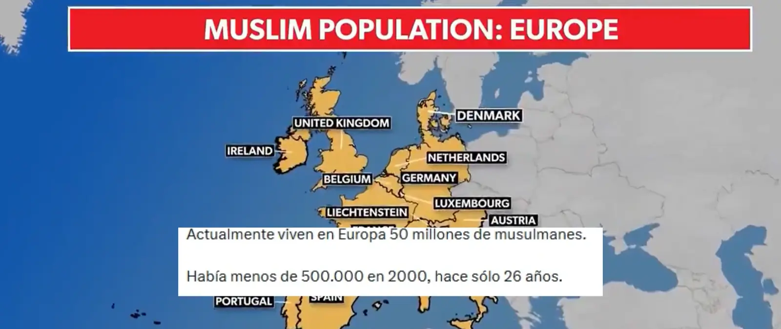 Preguntas y respuestas sobre la afirmación de que en Europa viven "50 millones de musulmanes"